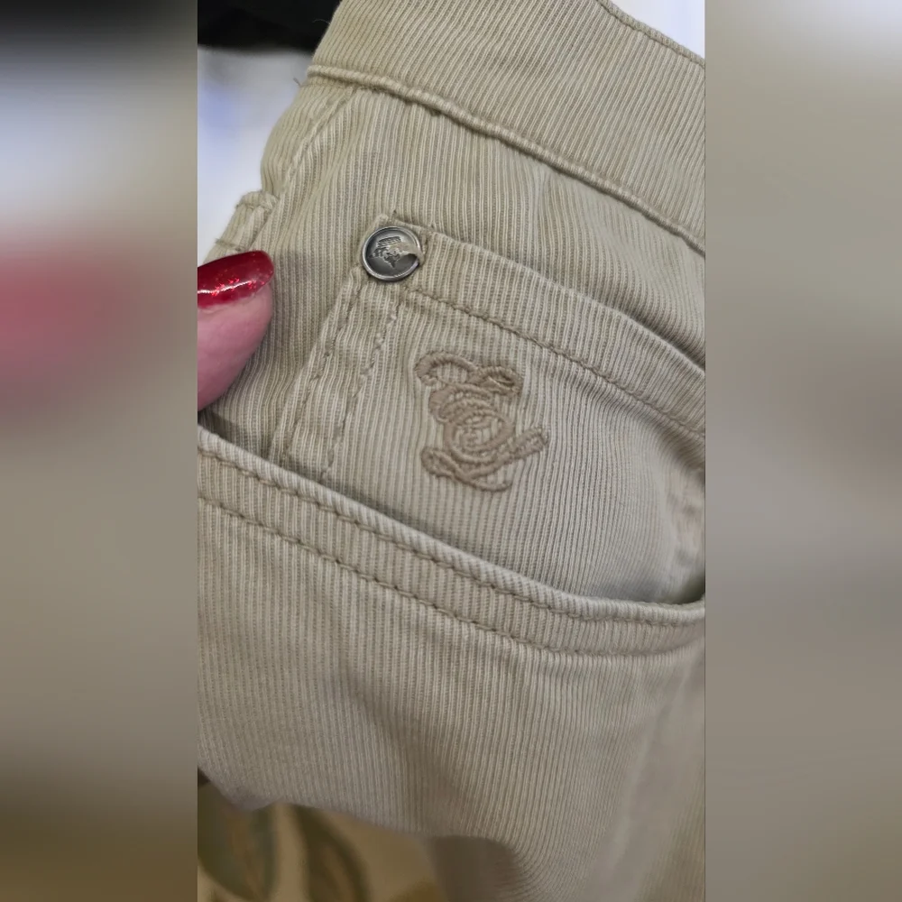 English Laundry Men’s Lightweight Corduroy Pants 34x32 Khaki Tan Slim Straight